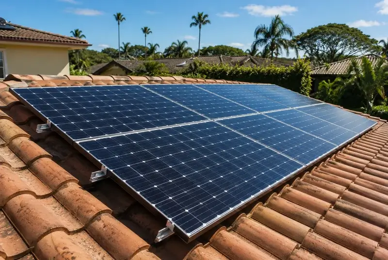 Installation de panneaux solaires à Joucas