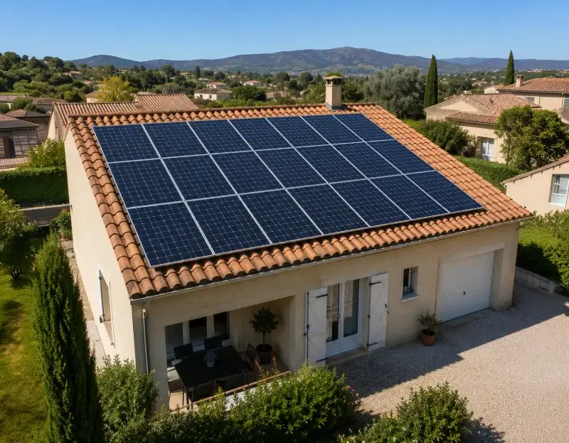 Prime à l'autoconsommation panneaux solaires Joucas — aide financière de l'État